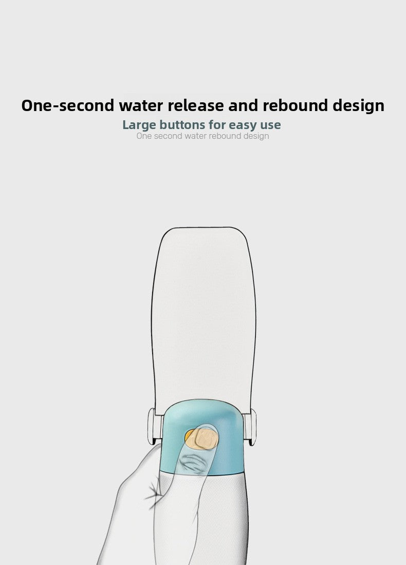 Rhino Bird Portable Pet Water Bottle