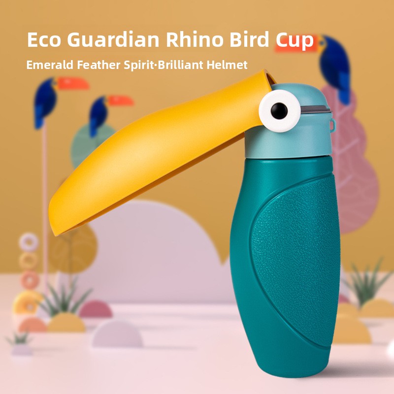Rhino Bird Portable Pet Water Bottle